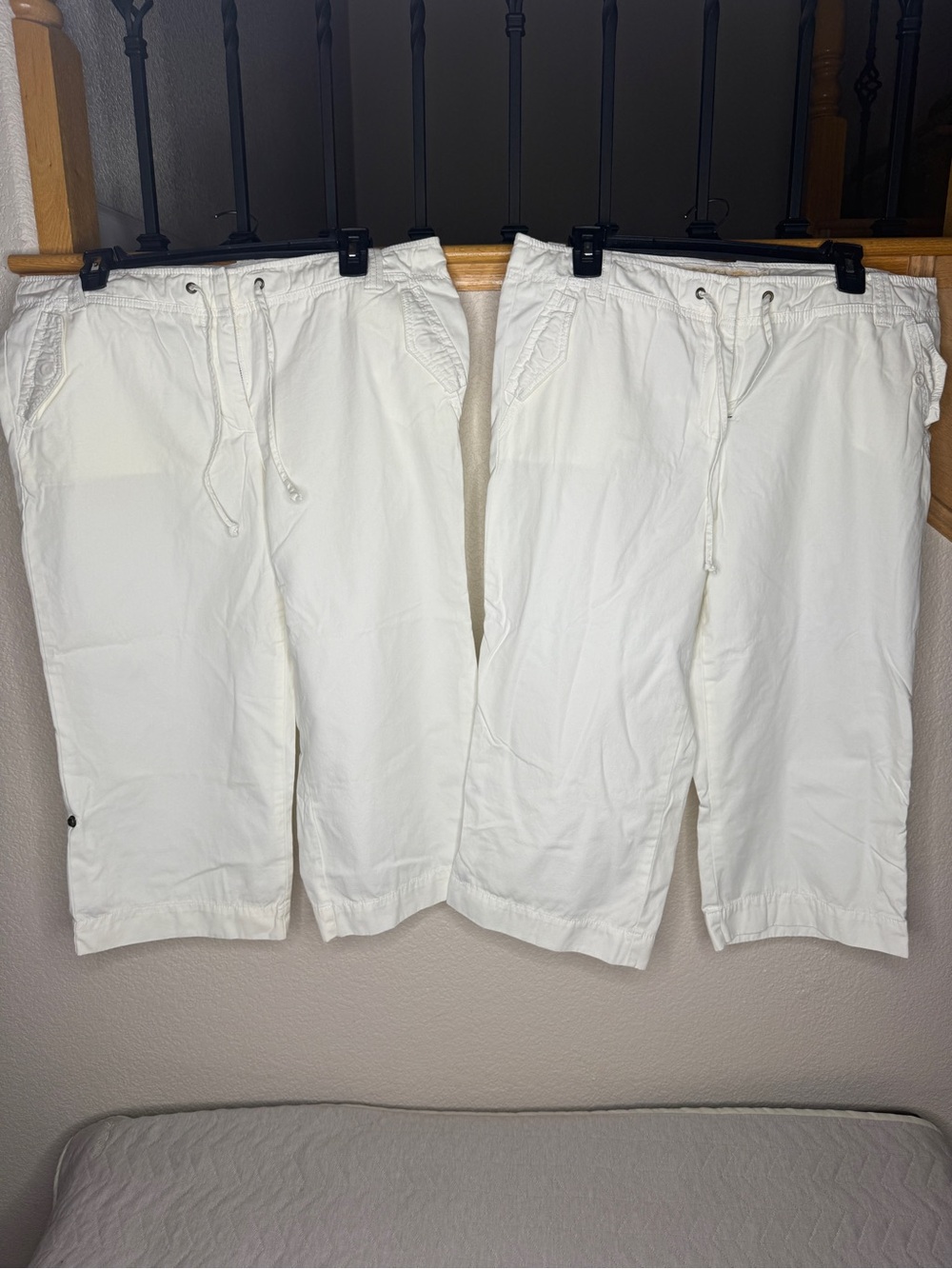 J.Crew Chino Pants Classic Twill Cropped Pants Size 12 (Two Pairs)